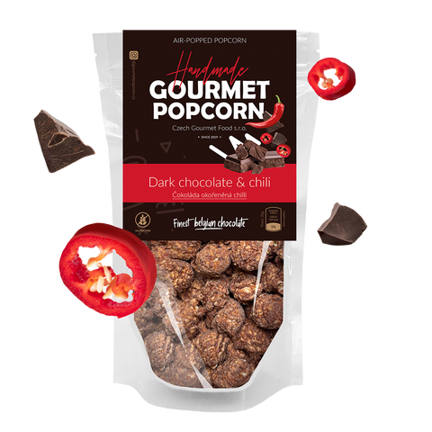 Hořká čokoláda s chilli 75g
