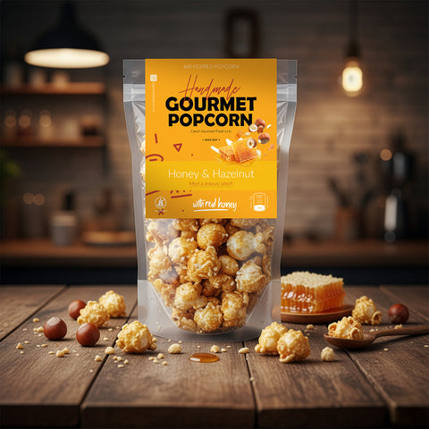 Med a lískový oříšek 75g