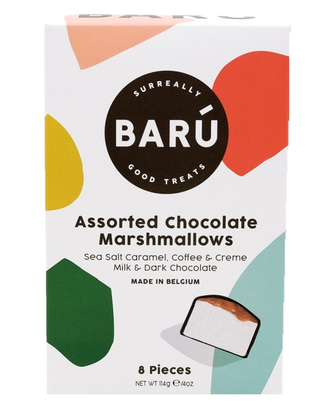 Barú - Marshmallow v čokoládě mix druhů 111g 