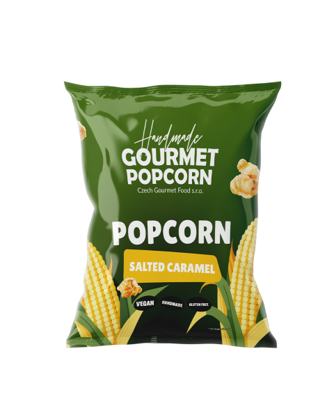 Vegan Popcorn slaný karamel 80 g
