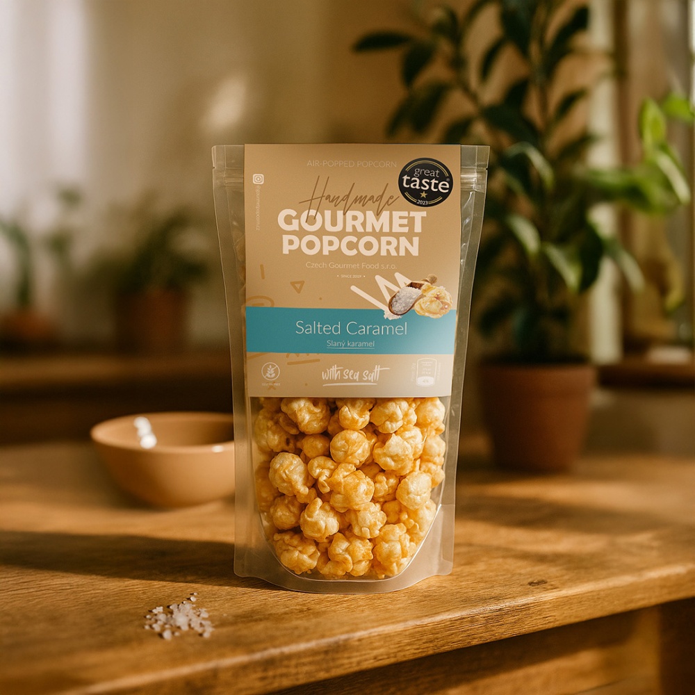 Gourmet Popcorn slaný karamel